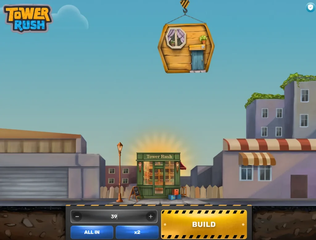 Tower Rush Spielstart