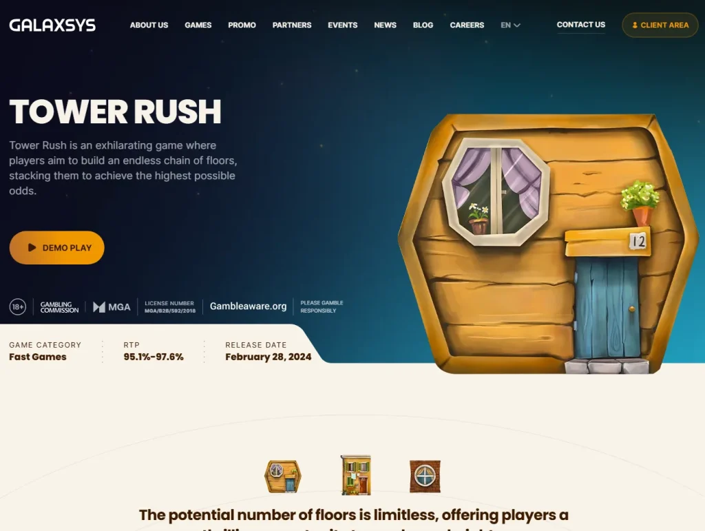 Tower Rush Demo-Spiel